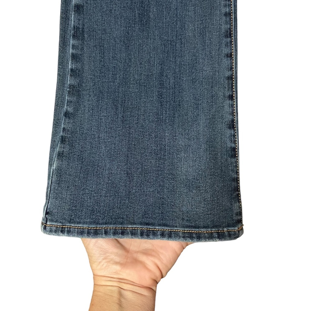 American Eagle Kick Boot Super Stretch Jeans Blue - Picture 6 of 16